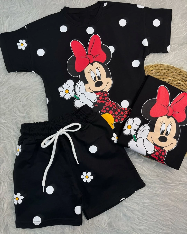 Conjunto verão Minnie florzinha  - 1