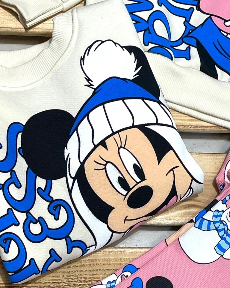 Conjunto Moletom Minnie Da Neve - 2