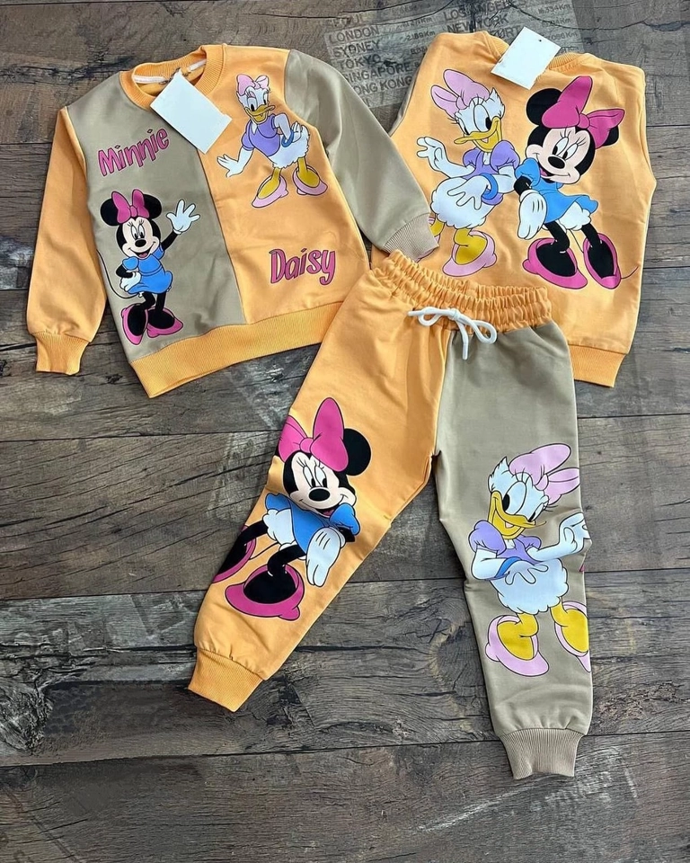 Conjunto Moletom Minnie e Margarida  - 1