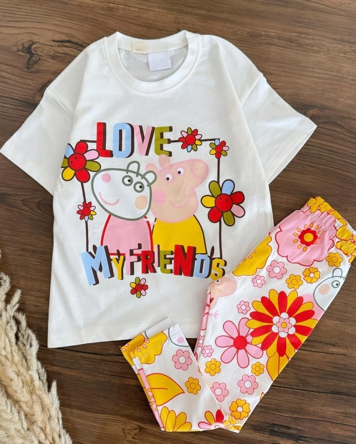 Conjunto Meia Estação Peppa  - 1