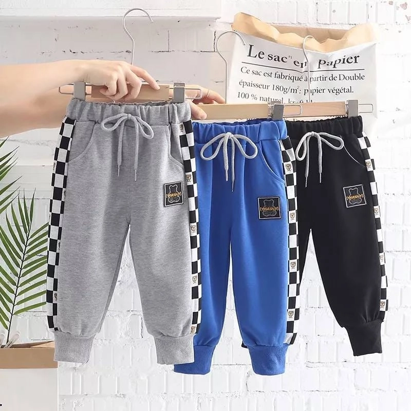 Calça Moletom Xadrez  - 1