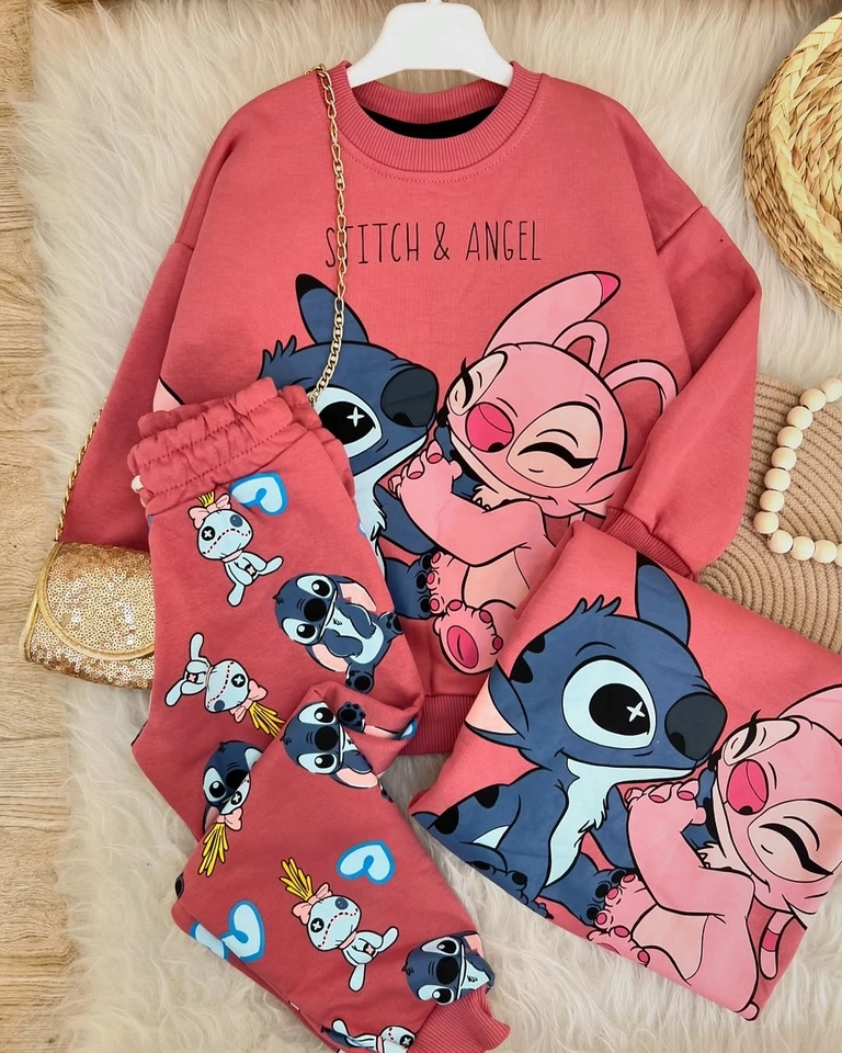 Conjunto Moletom Stitch - 1