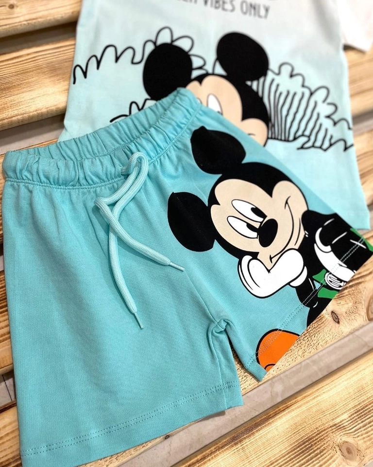 Conjunto Moletom Mickey Blue Baby - 2