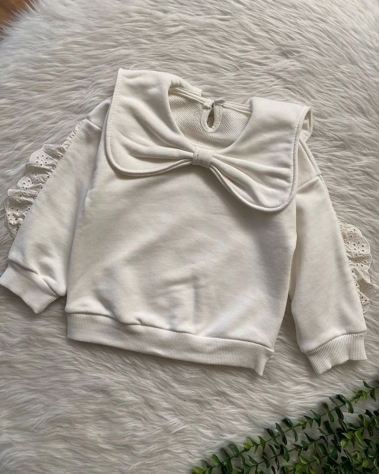 Blusa Moletom Laço  - 8