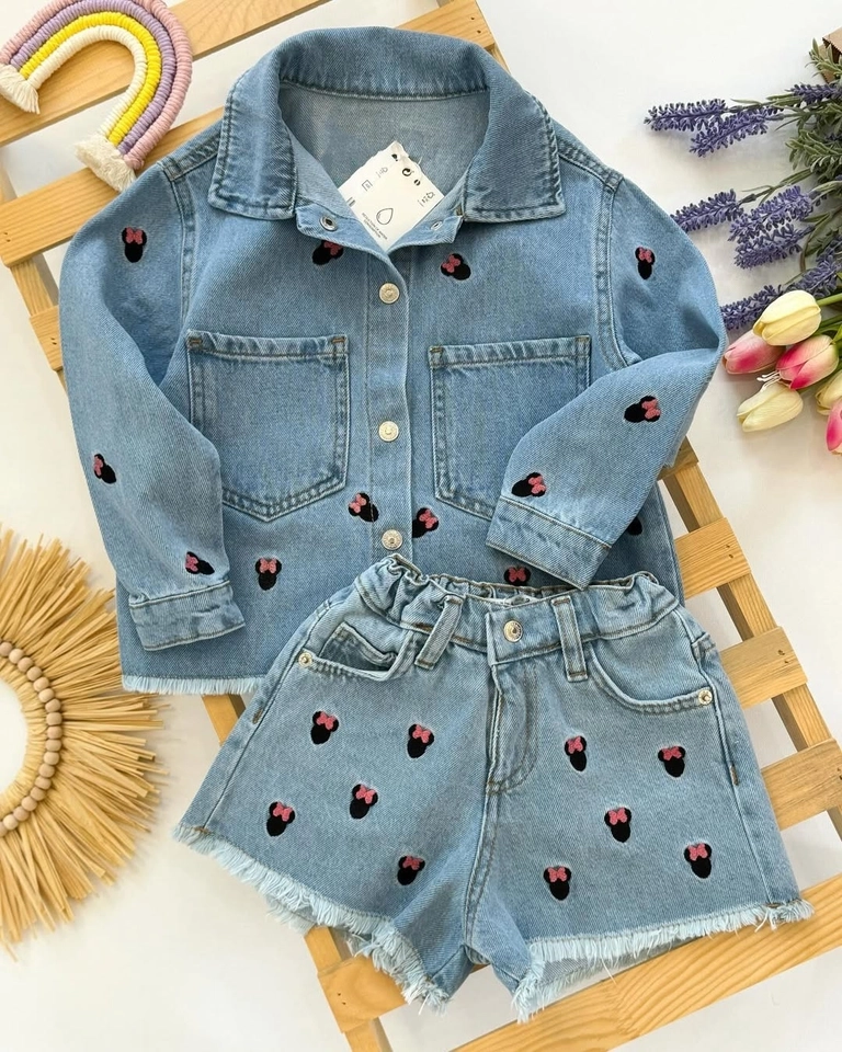 Conjunto jeans Minnie  - 1