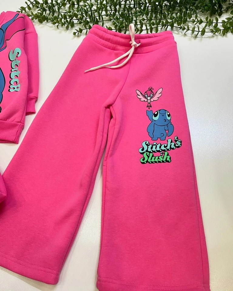Conjunto Moletom Stitch Pink - 5