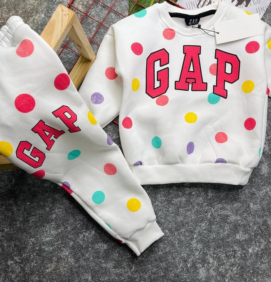 Conjunto Moletom GAP Bolinha  - 1
