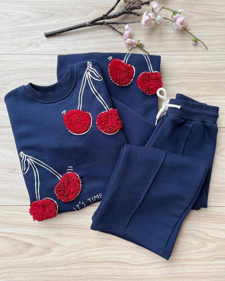 Conjunto moletom Cereja  - 1