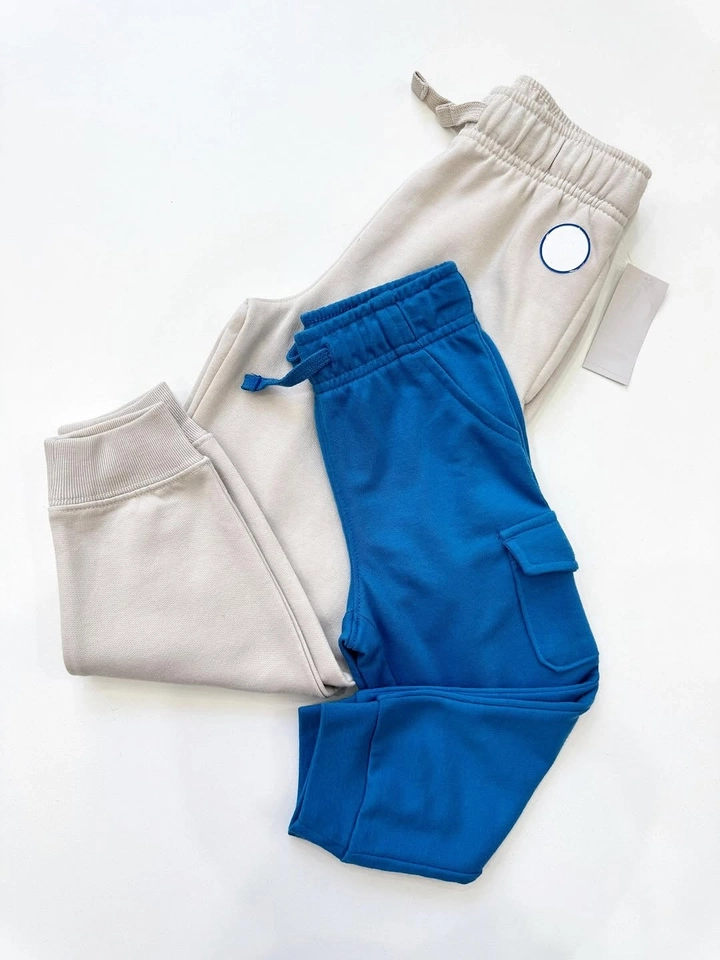 Calça Moletom Cargo - 1