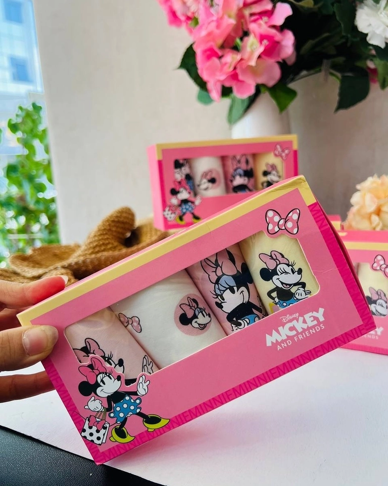 Kit 4 Calcinhas Box Minnie  - 4