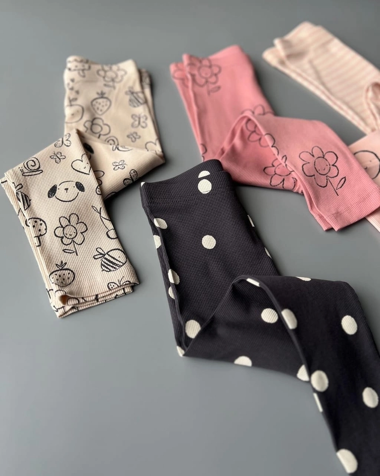 Kit com 5 Calças Legging  - 3