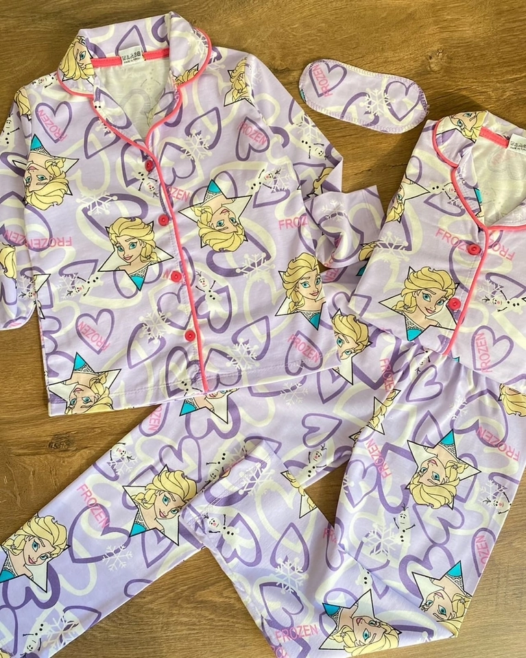 Kit Pijama Elsa Frozen - 1