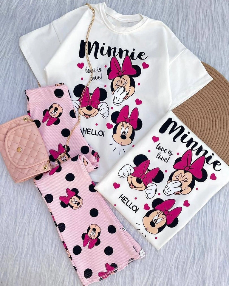 Conjunto meia estação Minnie  - 1