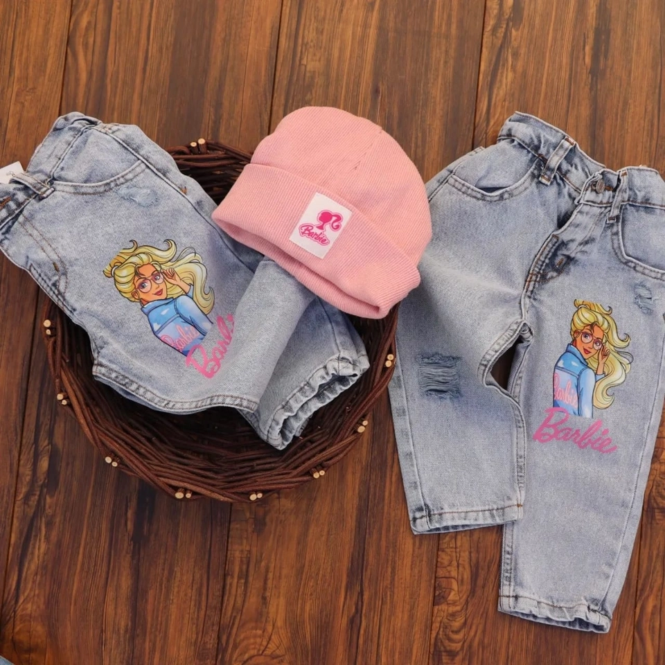 Calça Jeans Barbie  - 1