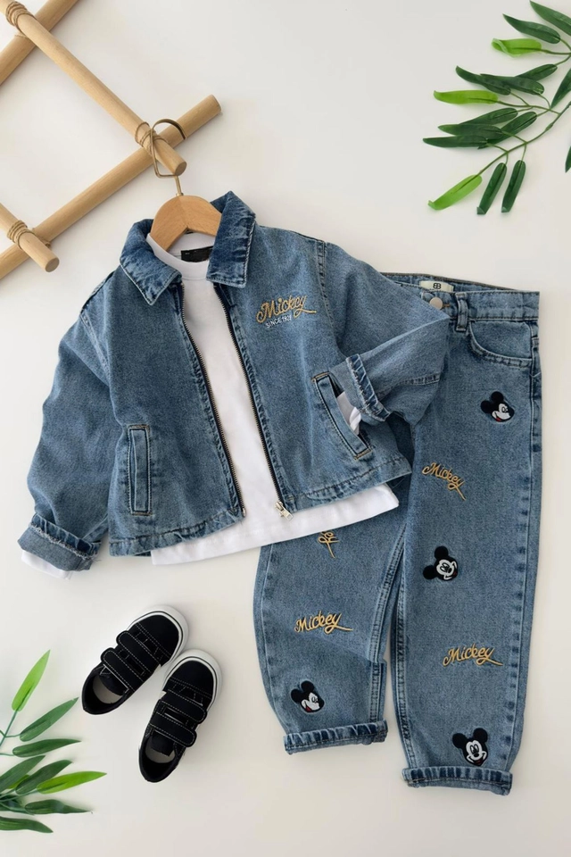 Conjunto jeans Mickey  - 1
