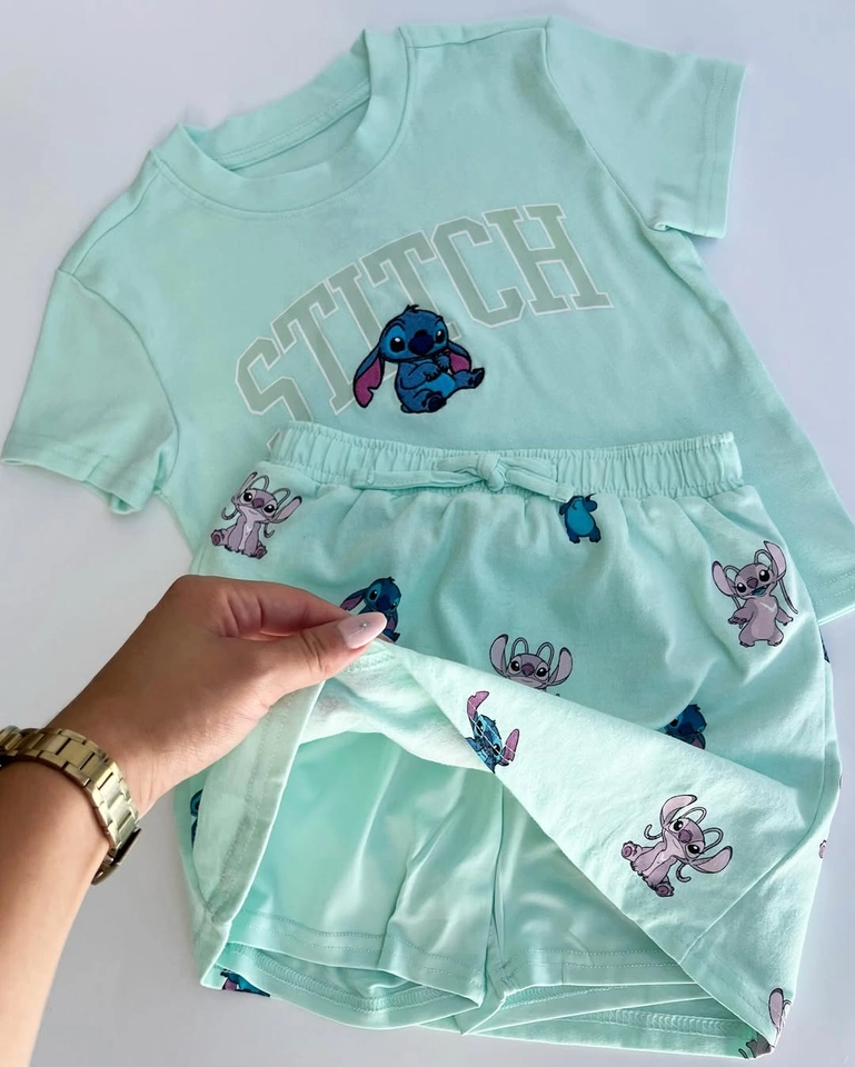 Conjunto verão Stitch  - 2
