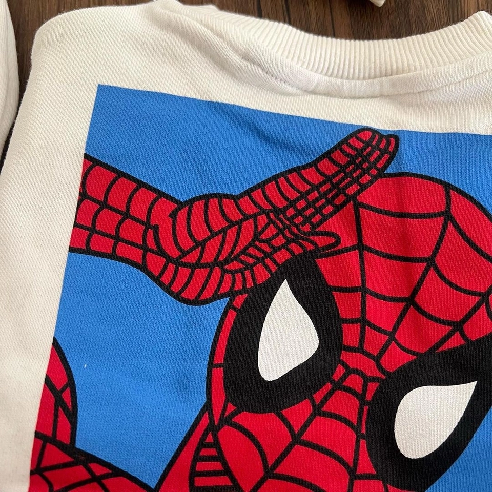 Conjunto Moletom Homem Aranha Black - 4