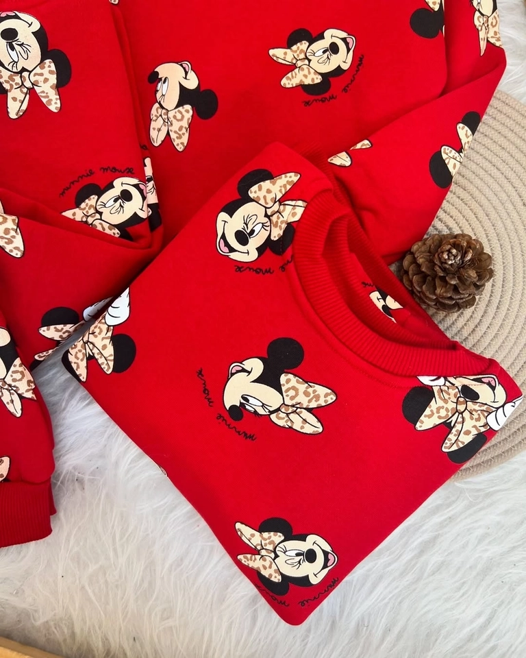 Conjunto Moletom Minnie Red - 3