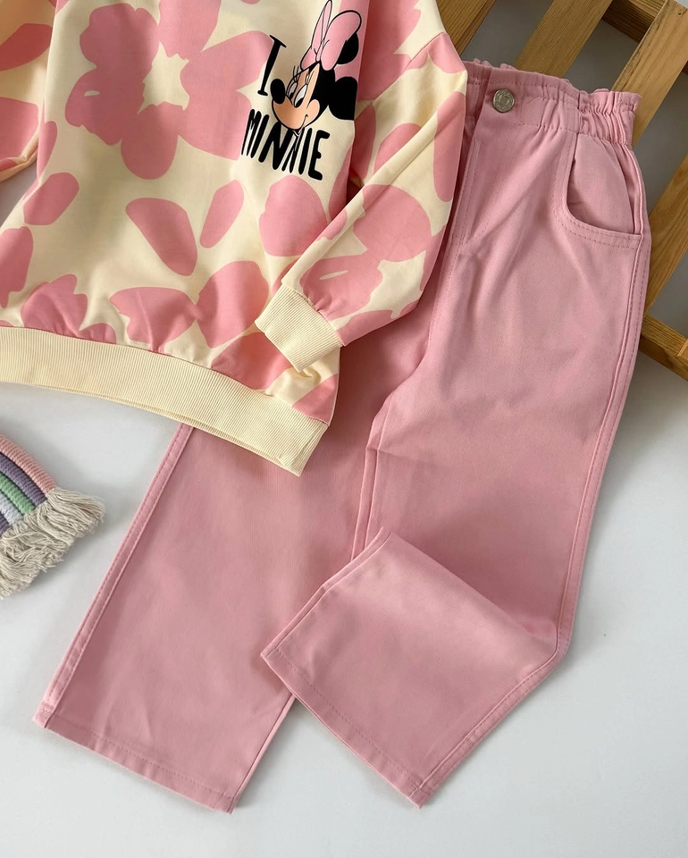 Conjunto Minnie rosa - 2