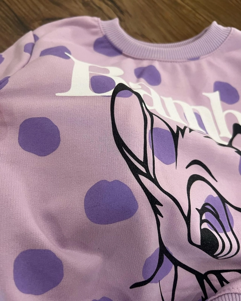 Conjunto Bambi Lilás  - 2