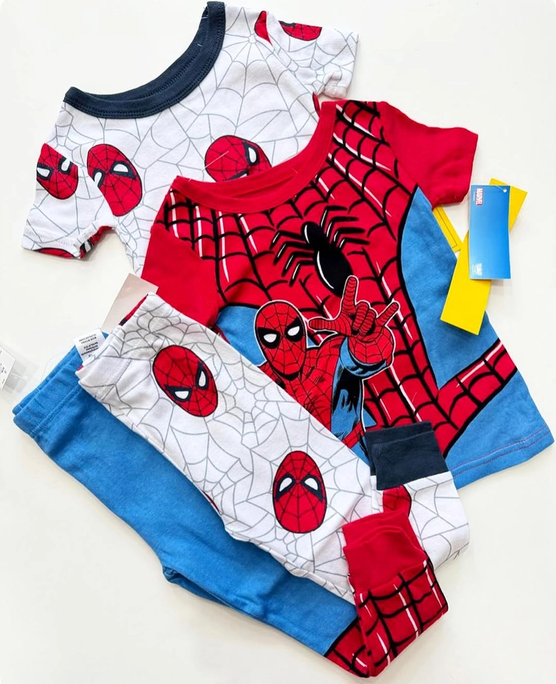 Kit 2 pijamas homem aranha 