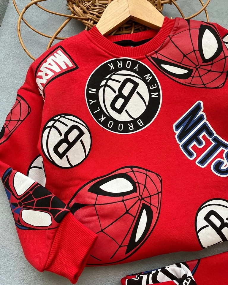 Conjunto Moletom Homem Aranha  - 4