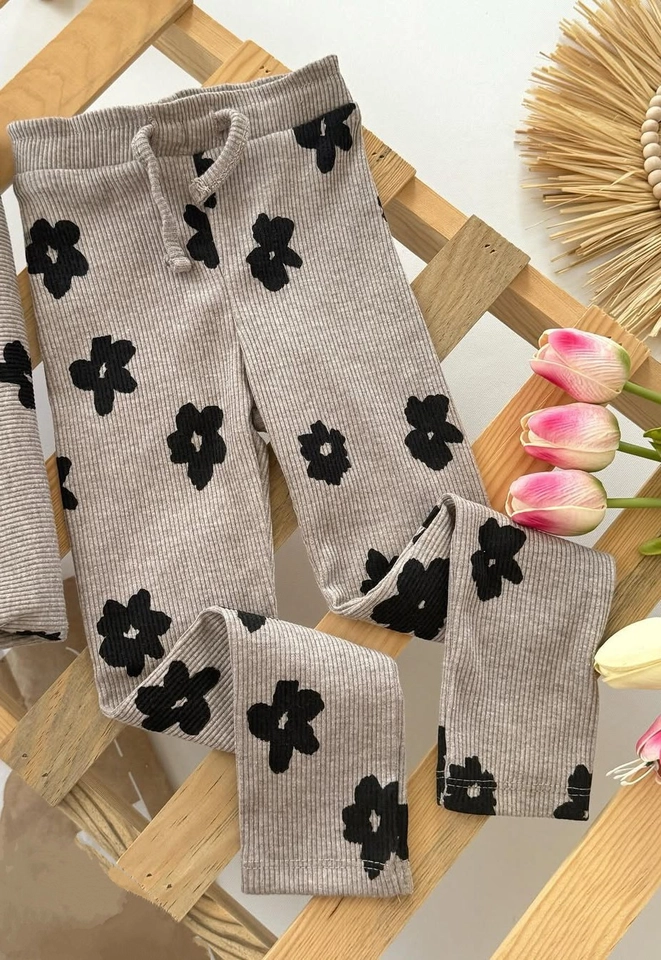 Conjunto inverno flor black - 3