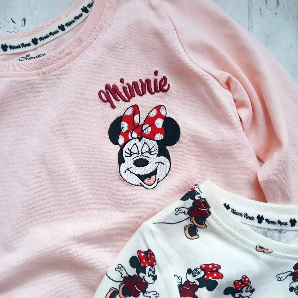 kit Com 3 Blusas Manga Longa Minnie  - 3