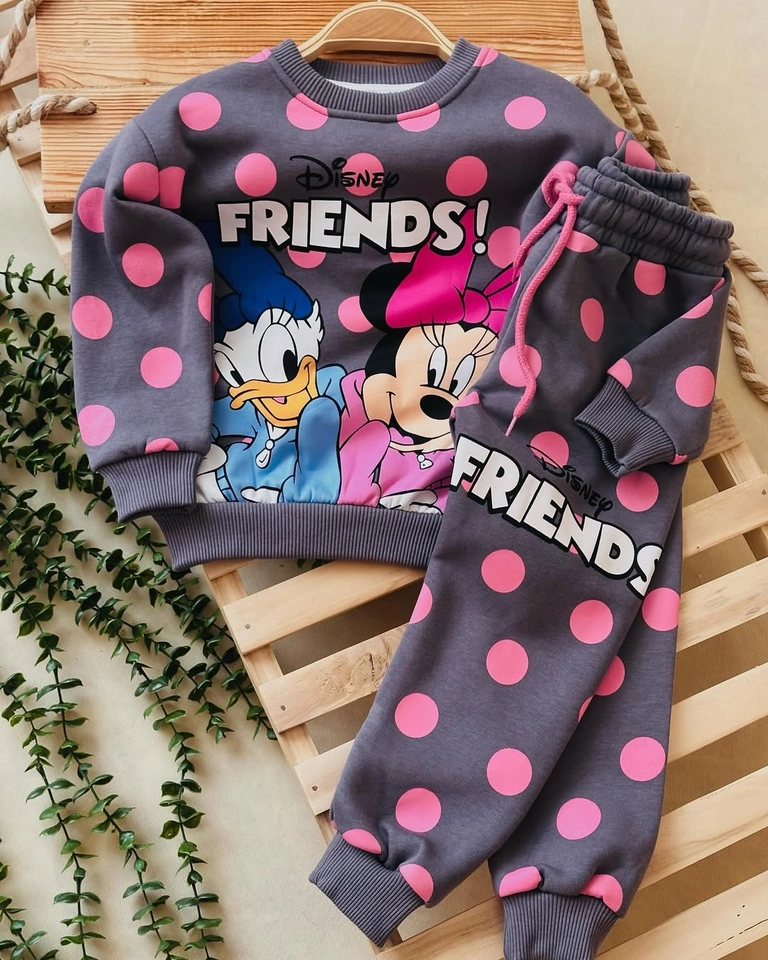 Conjunto moletom Disney bolinha  - 1
