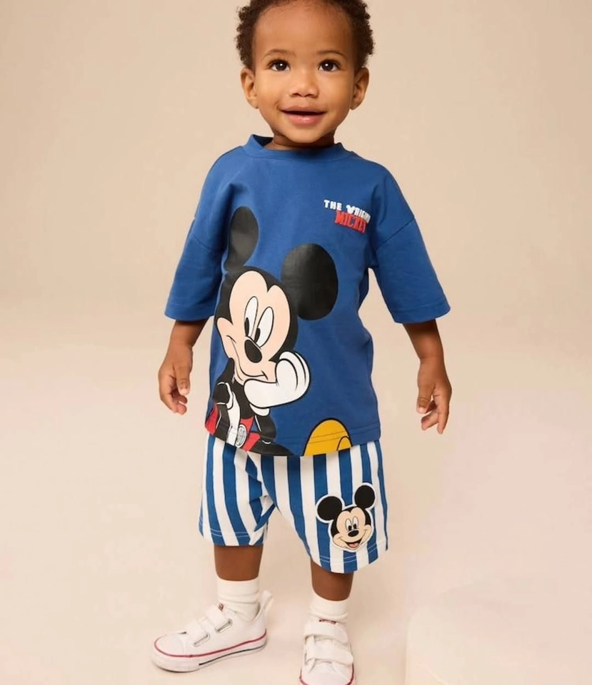 Conjunto Listrado Mickey  - 4