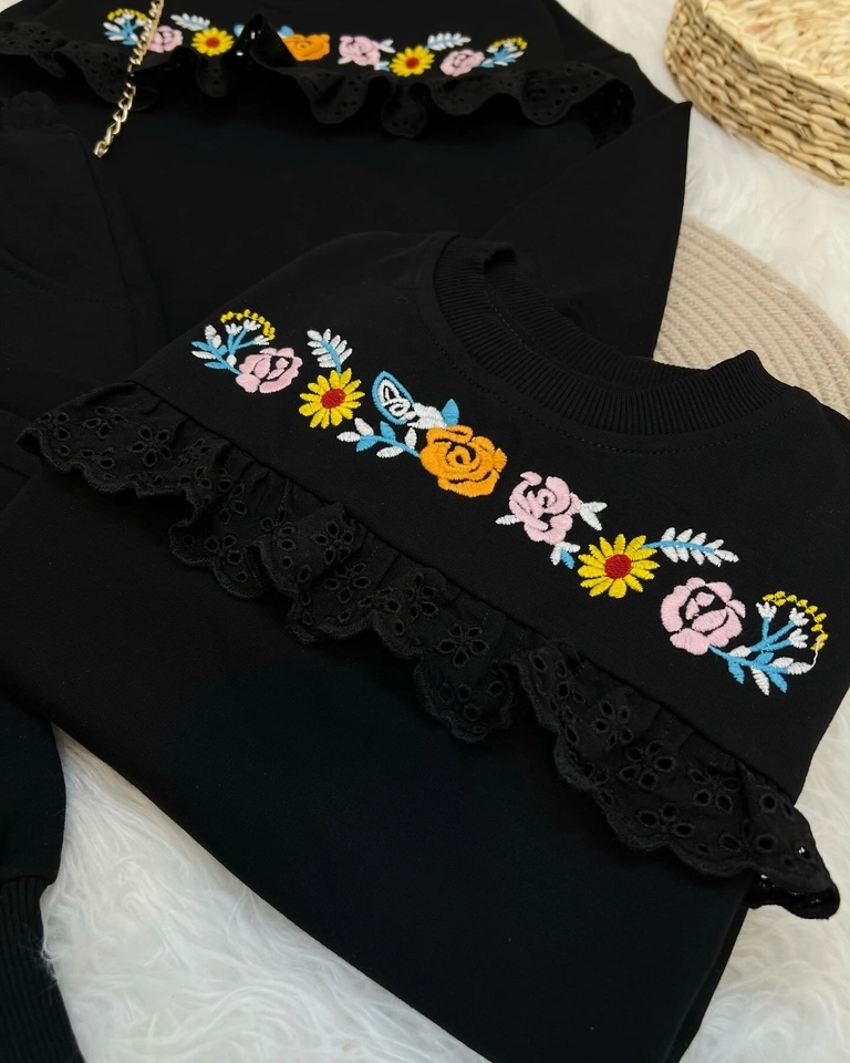 Conjunto Moletom Flor do Inverno  - 3