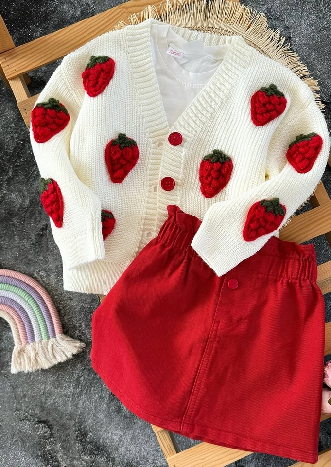 Conjunto Especial Morango  - 4