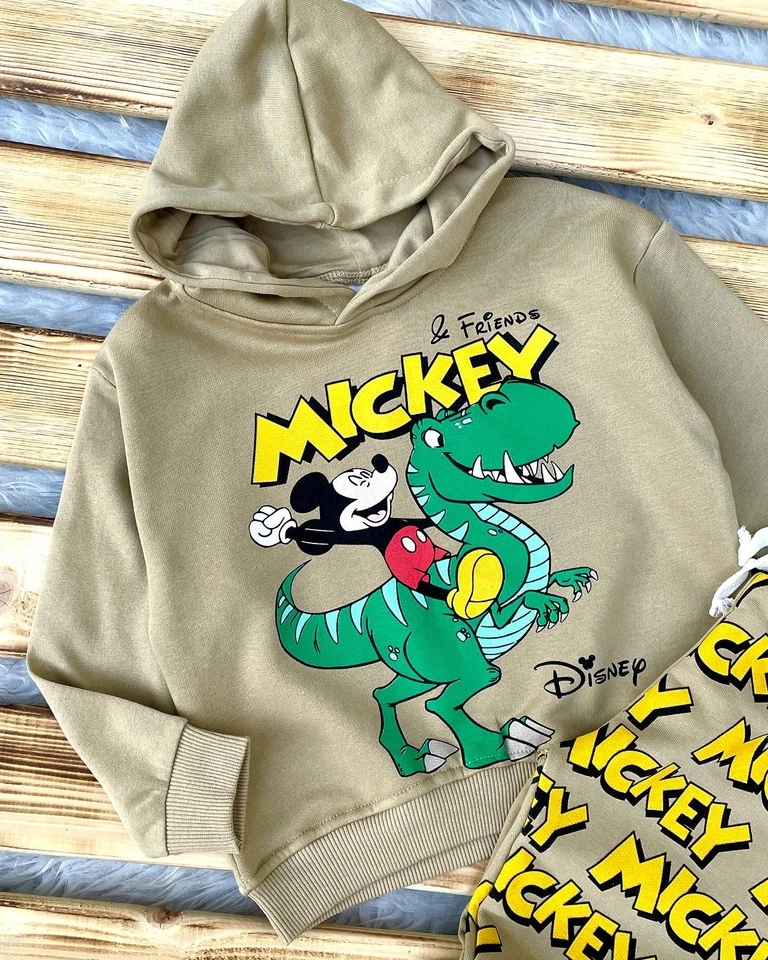 Conjunto moletom Mickey Dino - 4