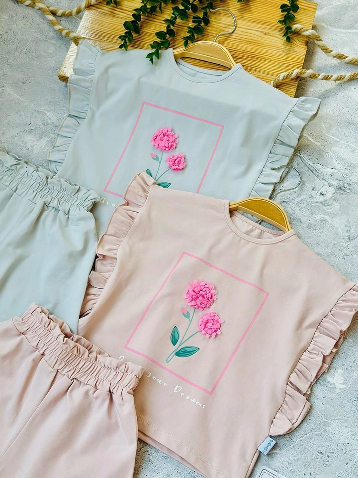 Conjunto verão Rosa  - 3