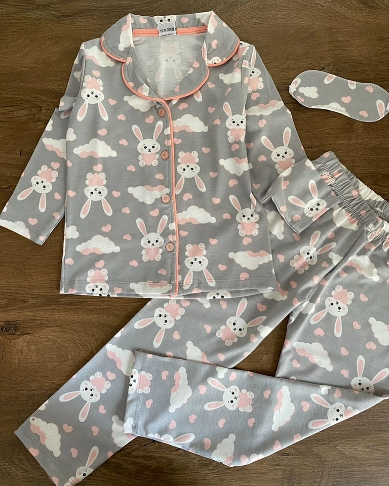 Kit Pijama Coelhinho Baby  - 1