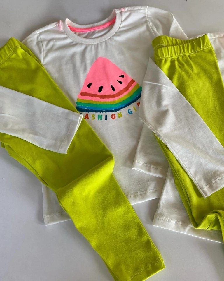 Conjunto Outono Melancia  - 2
