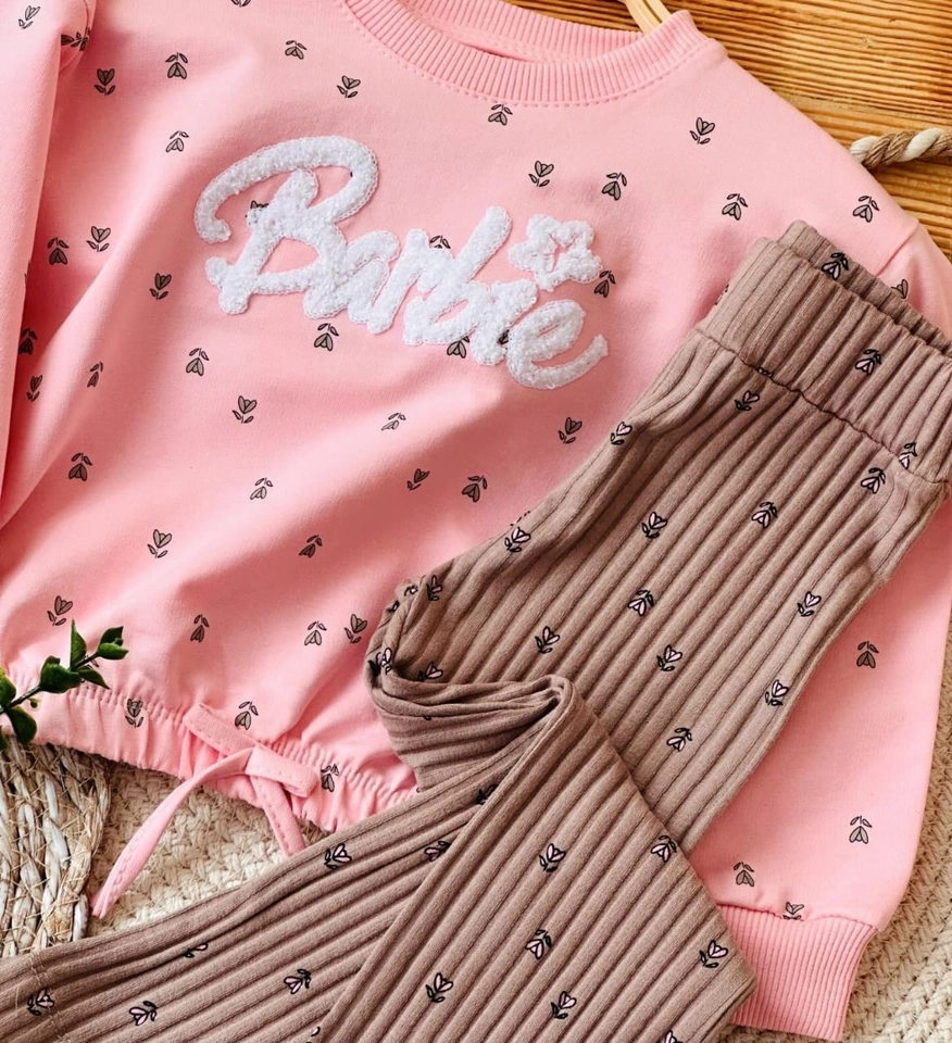 Conjunto Flor Da Barbie  - 3