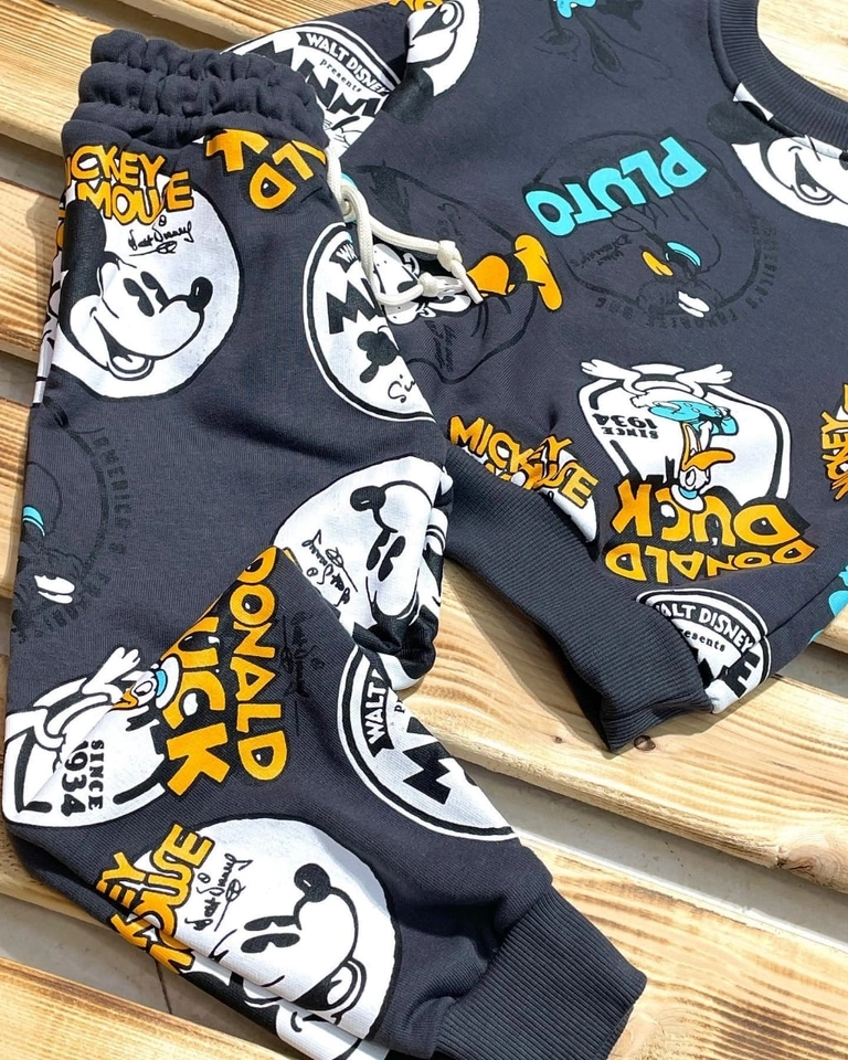 Conjunto Moletom Pluto Donald e Mickey  - 3