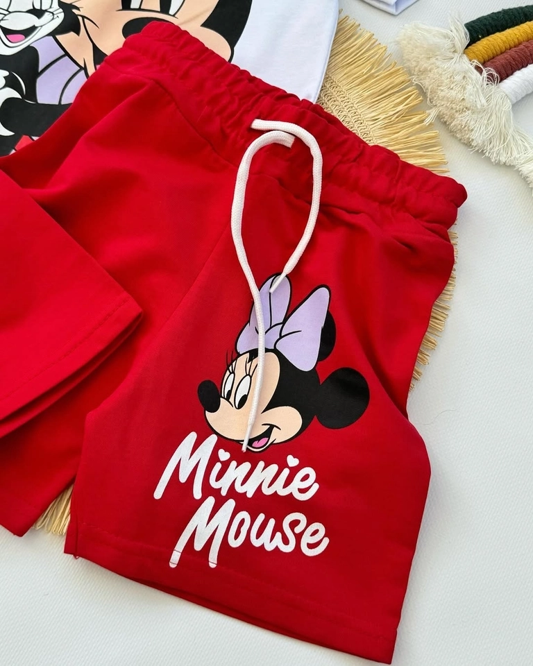 Conjunto Verão Minnie Red - 2