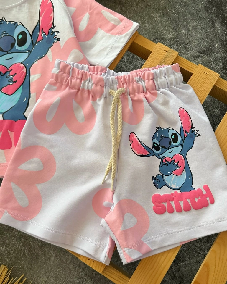 Conjunto verão Stitch  - 3