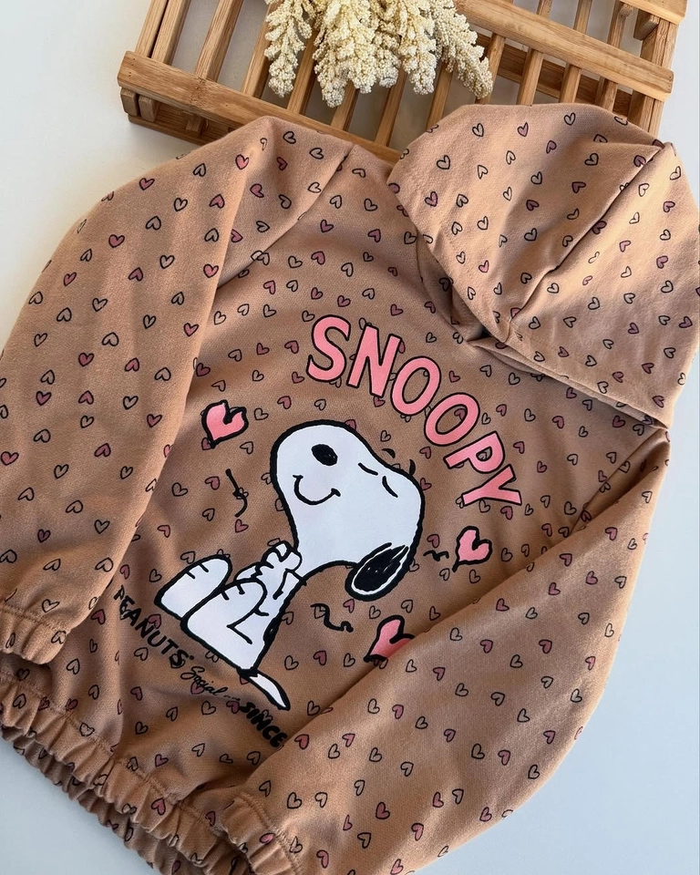 Blusa Moletom Snoopy  - 1