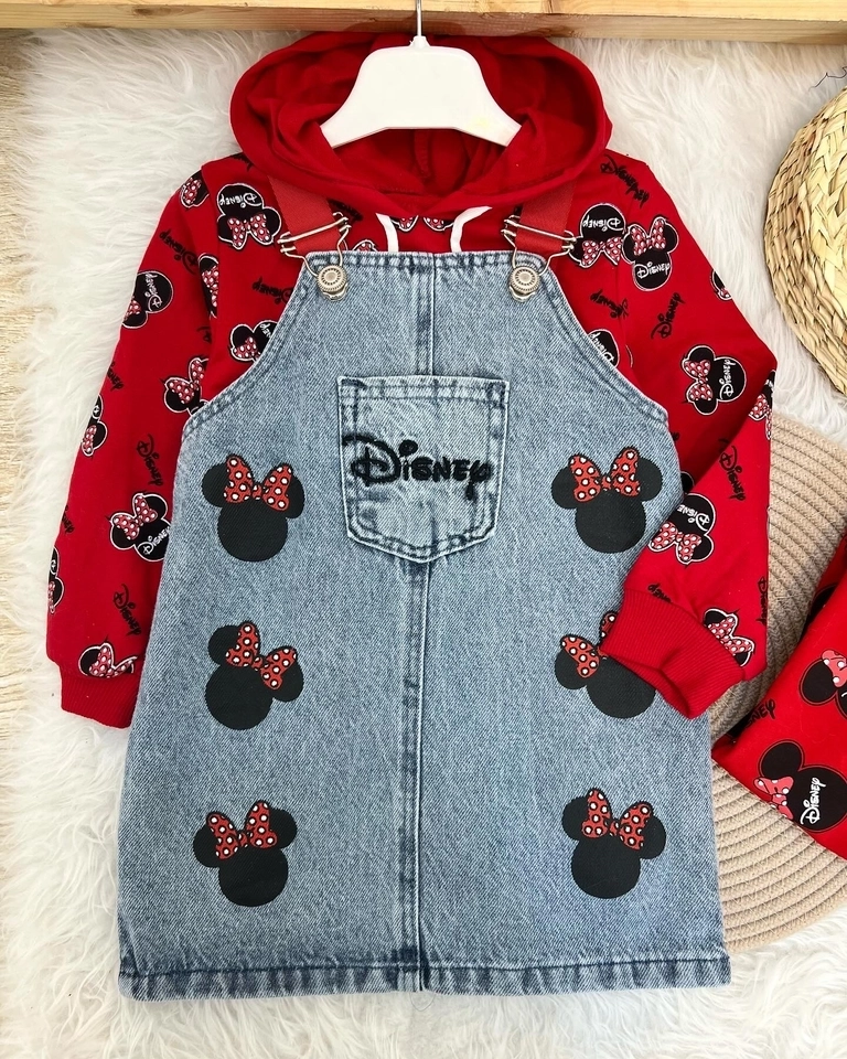 Conjunto Jardineira Minnie - 1