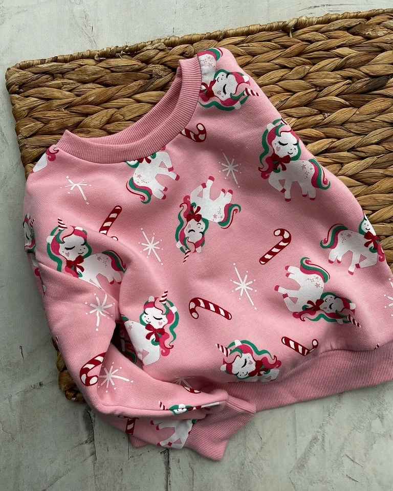 Blusa Moletom Natalina - 1