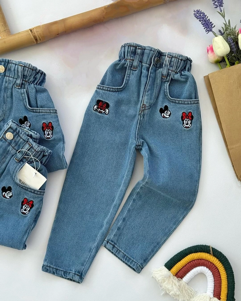 Calça jeans Minnie 
