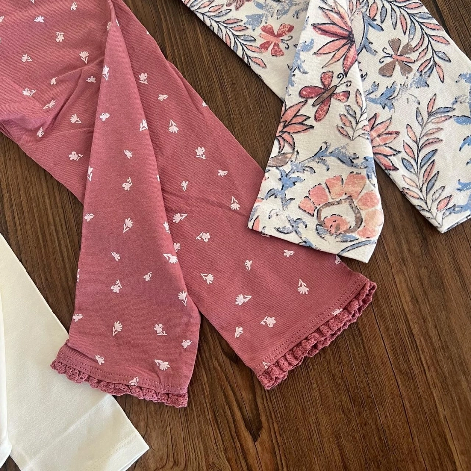 Kit com 3 Calças Legging - 2