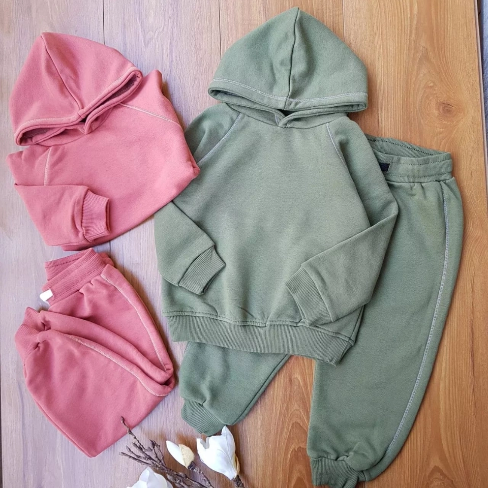 Conjunto Moletom Liso - 1