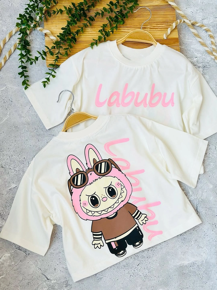 Blusa cropped Labubu  - 4