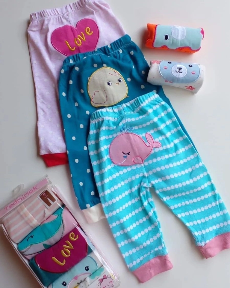 Kit com 5 calças Baby - 1