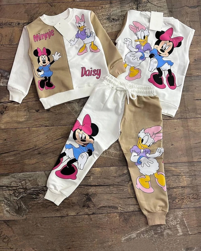 Conjunto Moletom Minnie e Margarida  - 2