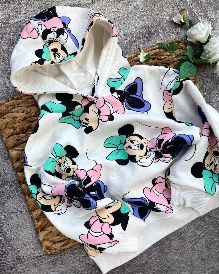 Blusa Moletom Minnie Branca  - 2